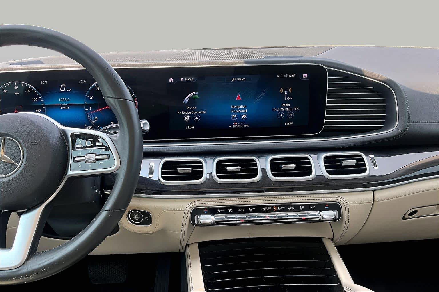 2020 Mercedes-Benz GLE 350 GLE 350 Iridium Silver Metallic at Beck & Masten Kia