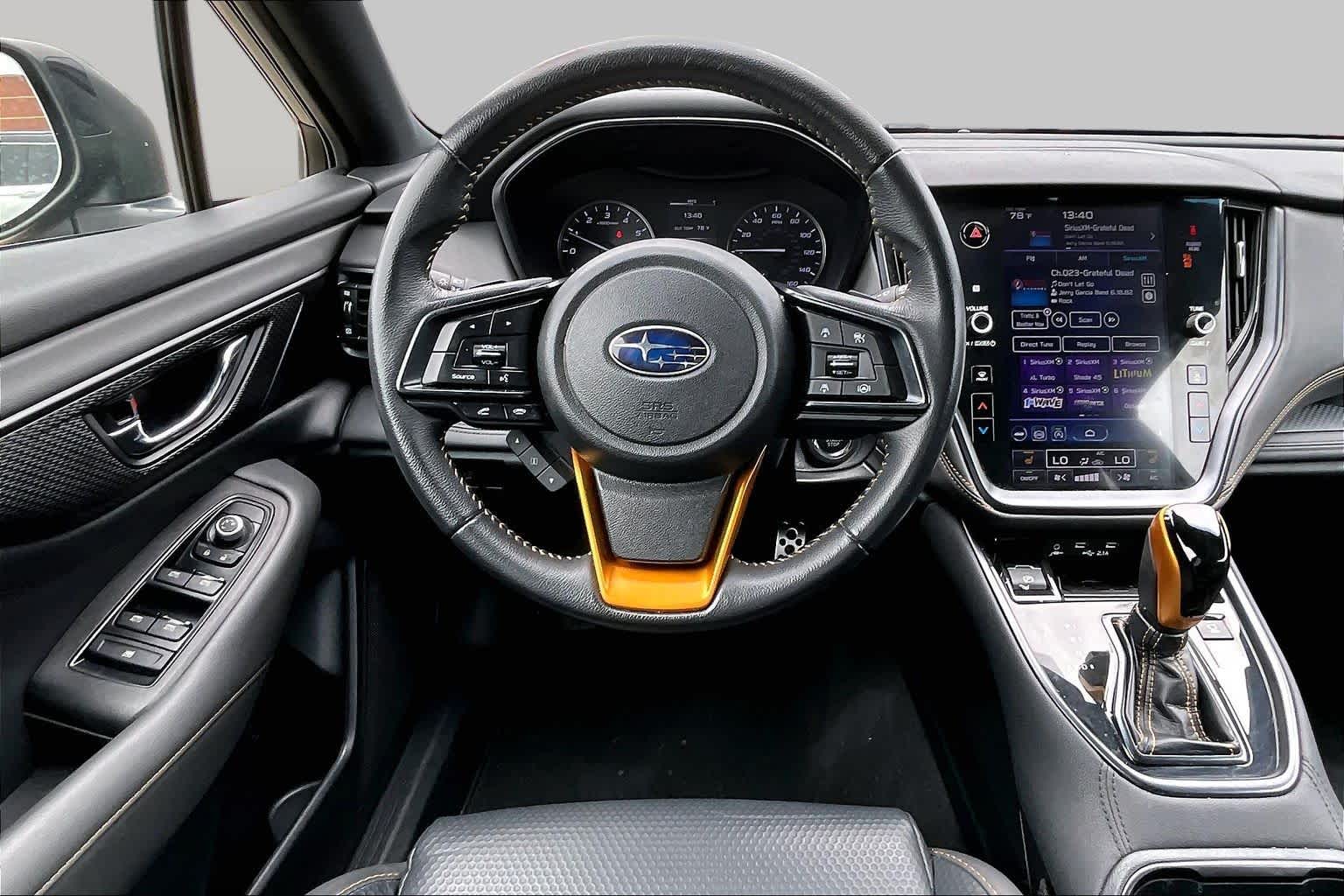 2022 Subaru Outback Wilderness Crystal Black Silica at HGreg Houston