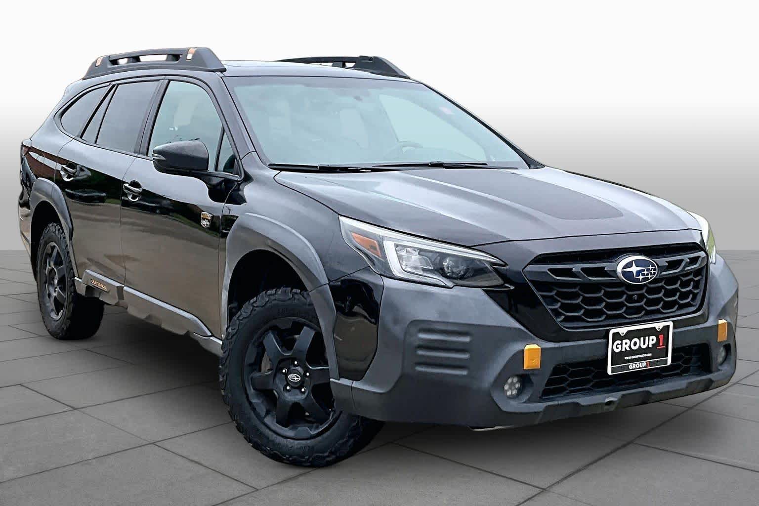2022 Subaru Outback Wilderness Crystal Black Silica at HGreg Houston