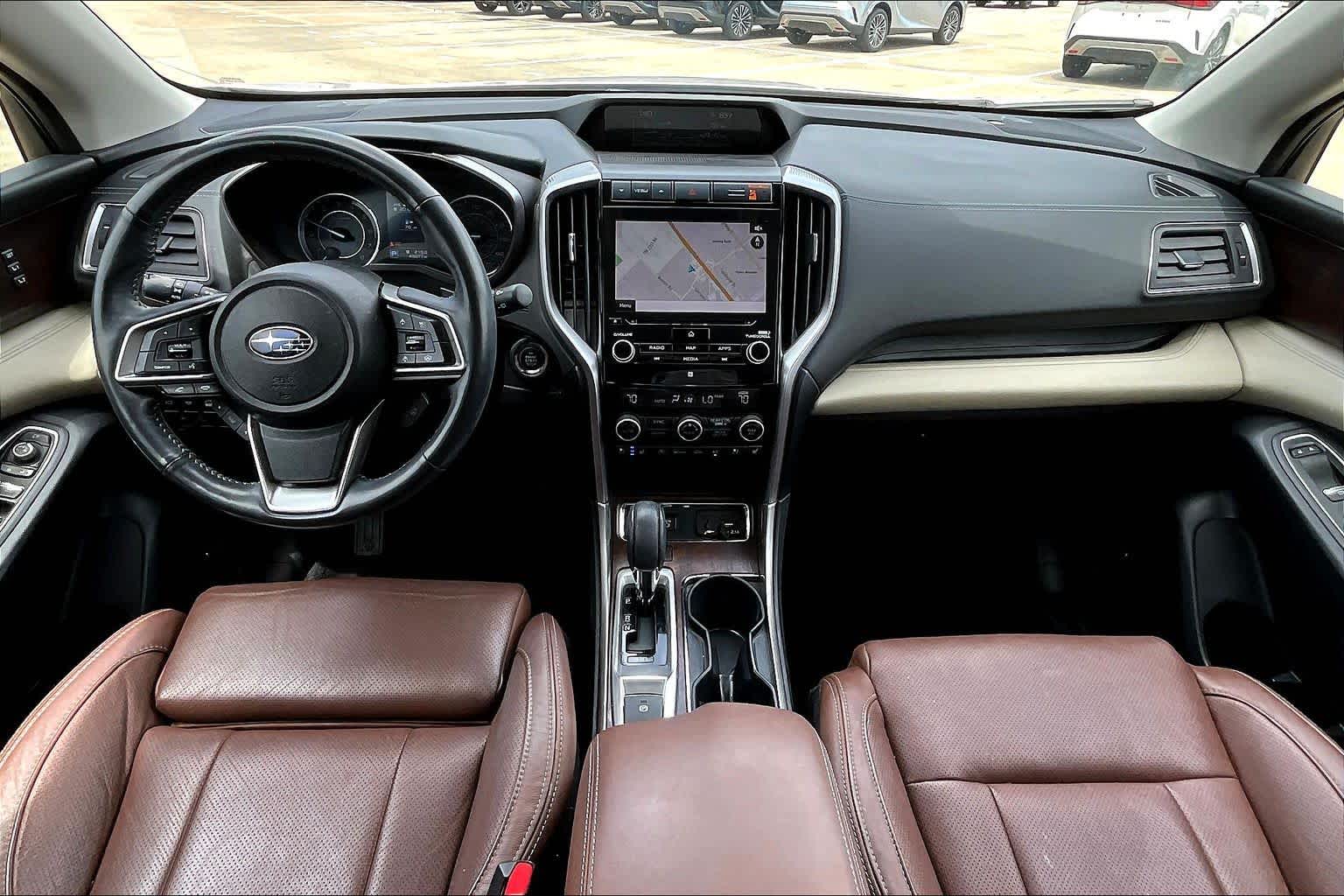 2021 Subaru Ascent Touring Crystal White Pearl at Group 1 Toyota Southwest