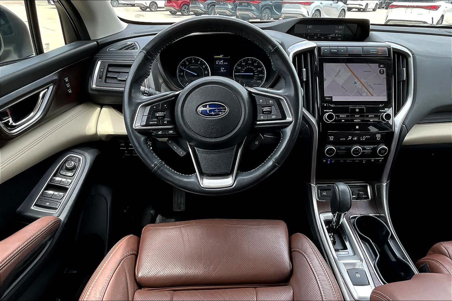2021 Subaru Ascent Touring Crystal White Pearl at Group 1 Toyota Southwest