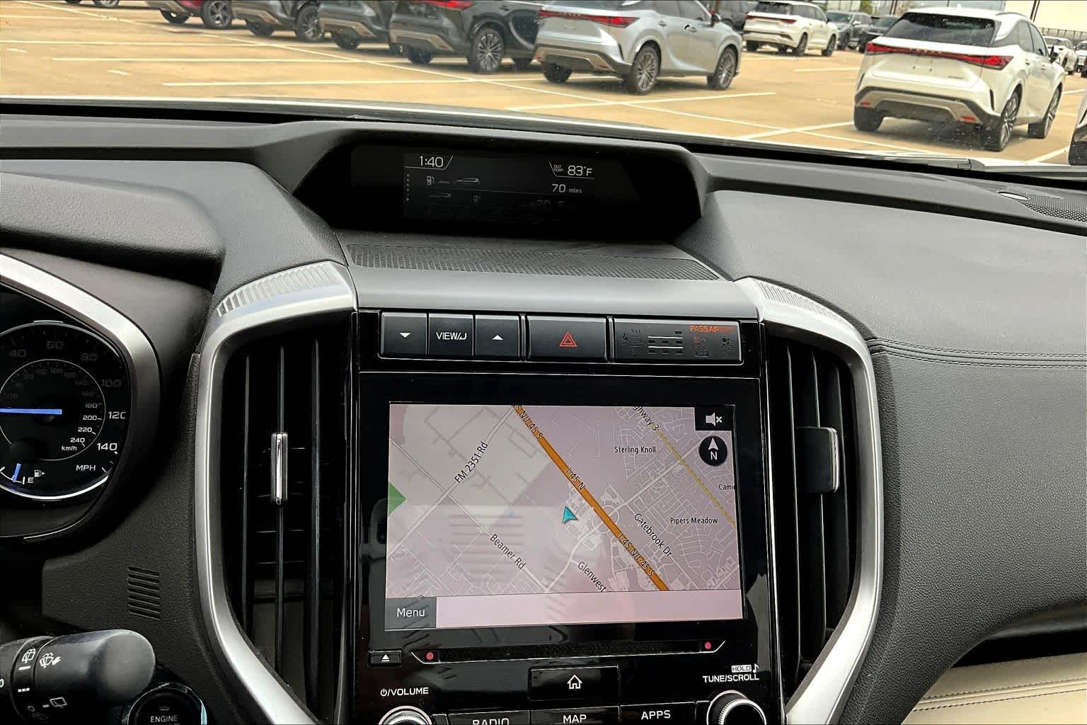 2021 Subaru Ascent Touring Crystal White Pearl at Group 1 Toyota Southwest