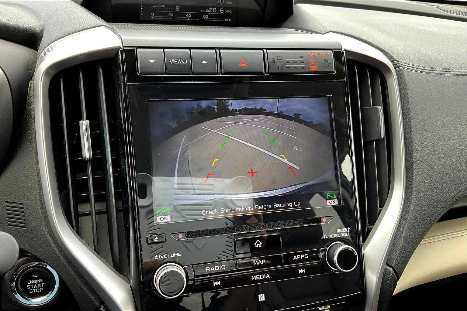 2021 Subaru Ascent Touring Crystal White Pearl at Group 1 Toyota Southwest