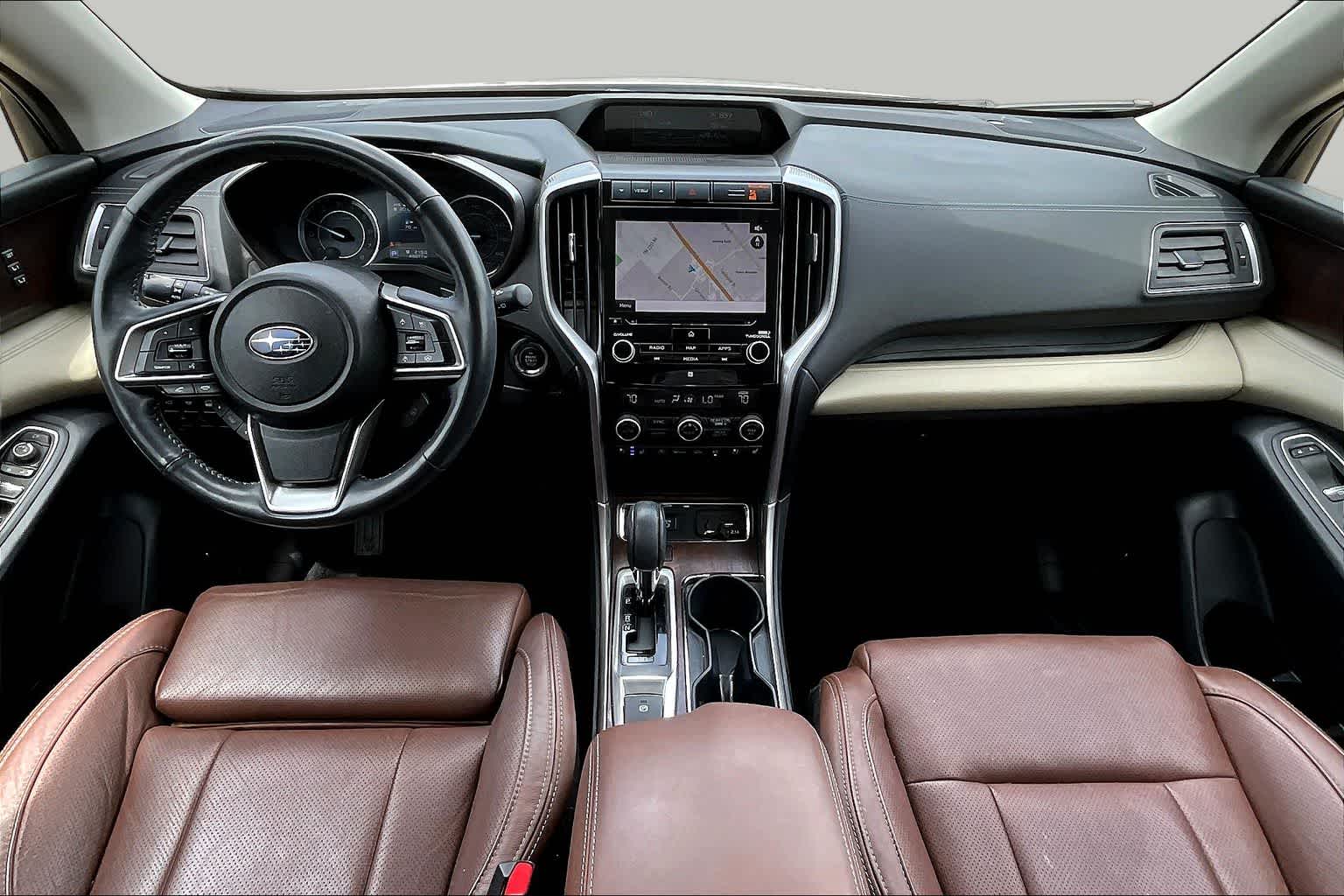 2021 Subaru Ascent Touring Crystal White Pearl at HGreg Houston