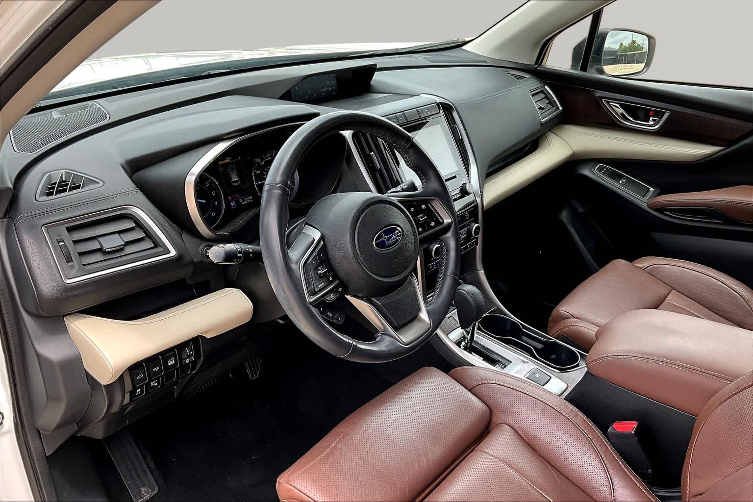 2021 Subaru Ascent Touring Crystal White Pearl at HGreg Houston