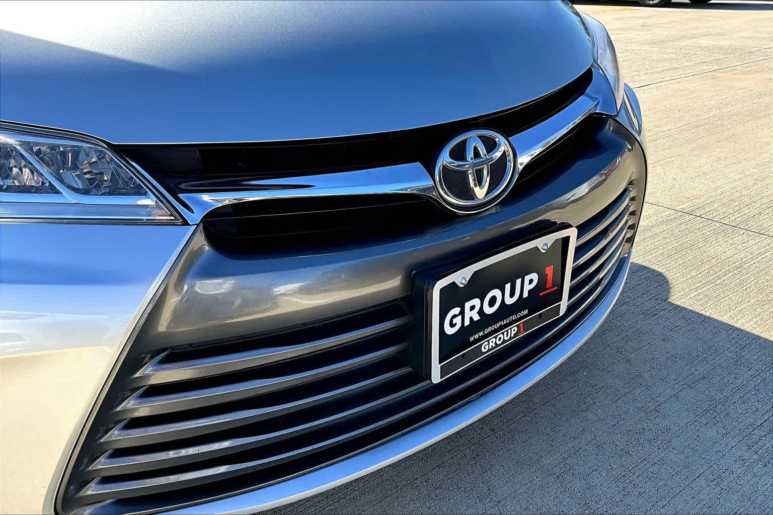 2017 Toyota Camry XLE V6 Celestial Silver Metallic at Tomball Ford