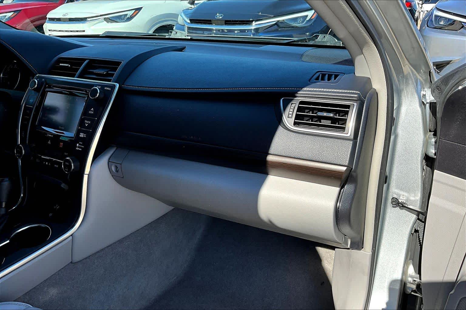 2017 Toyota Camry XLE V6 Celestial Silver Metallic at Tomball Ford