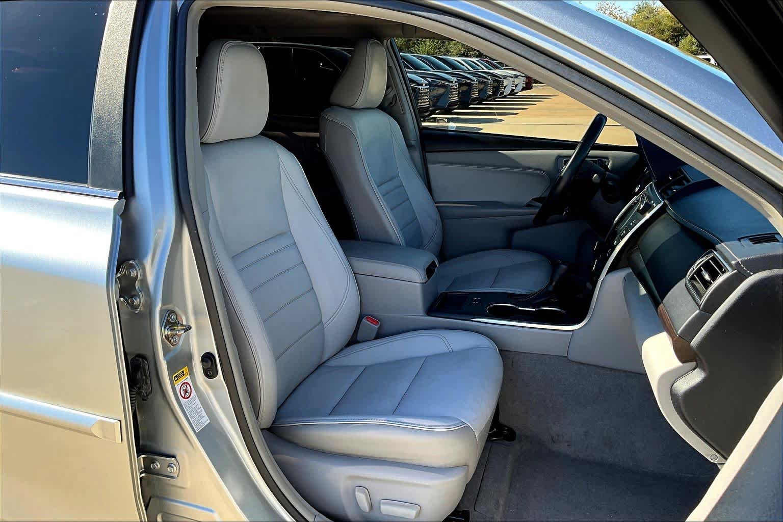 2017 Toyota Camry XLE V6 Celestial Silver Metallic at Tomball Ford