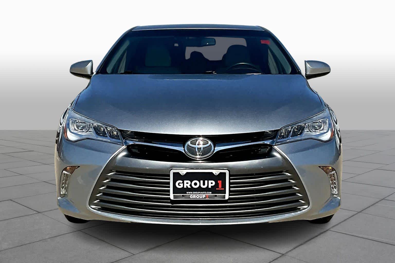 2017 Toyota Camry XLE V6 Celestial Silver Metallic at Tomball Ford