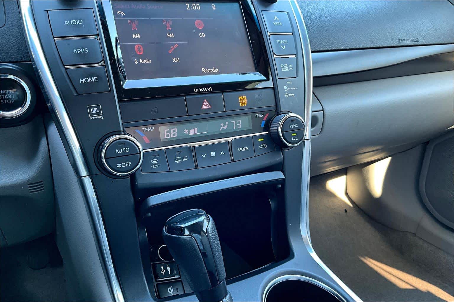 2017 Toyota Camry XLE V6 Celestial Silver Metallic at Tomball Ford