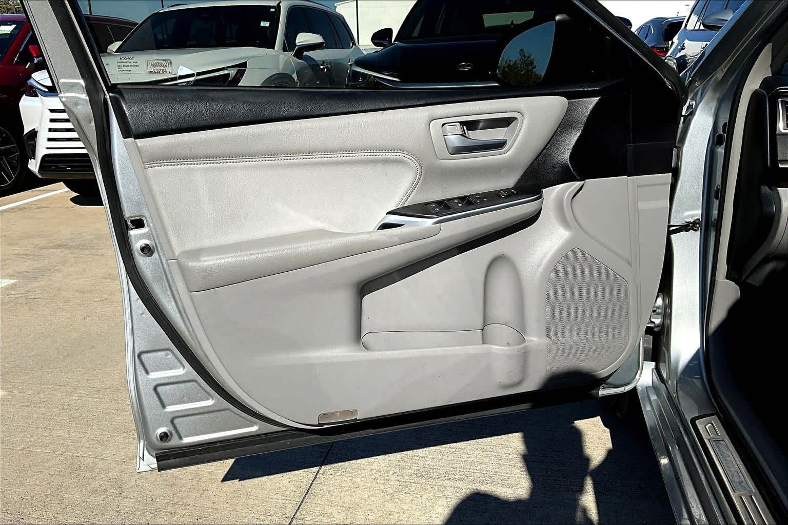 2017 Toyota Camry XLE V6 Celestial Silver Metallic at Tomball Ford