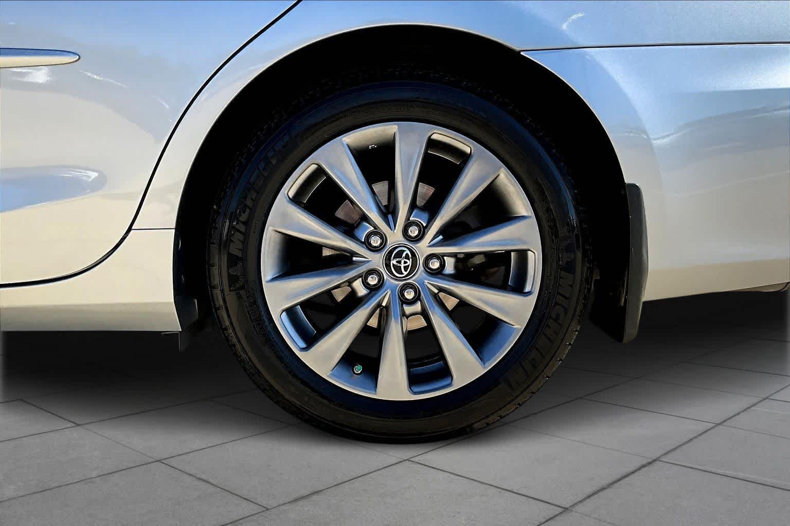 2017 Toyota Camry XLE V6 Celestial Silver Metallic at Tomball Ford