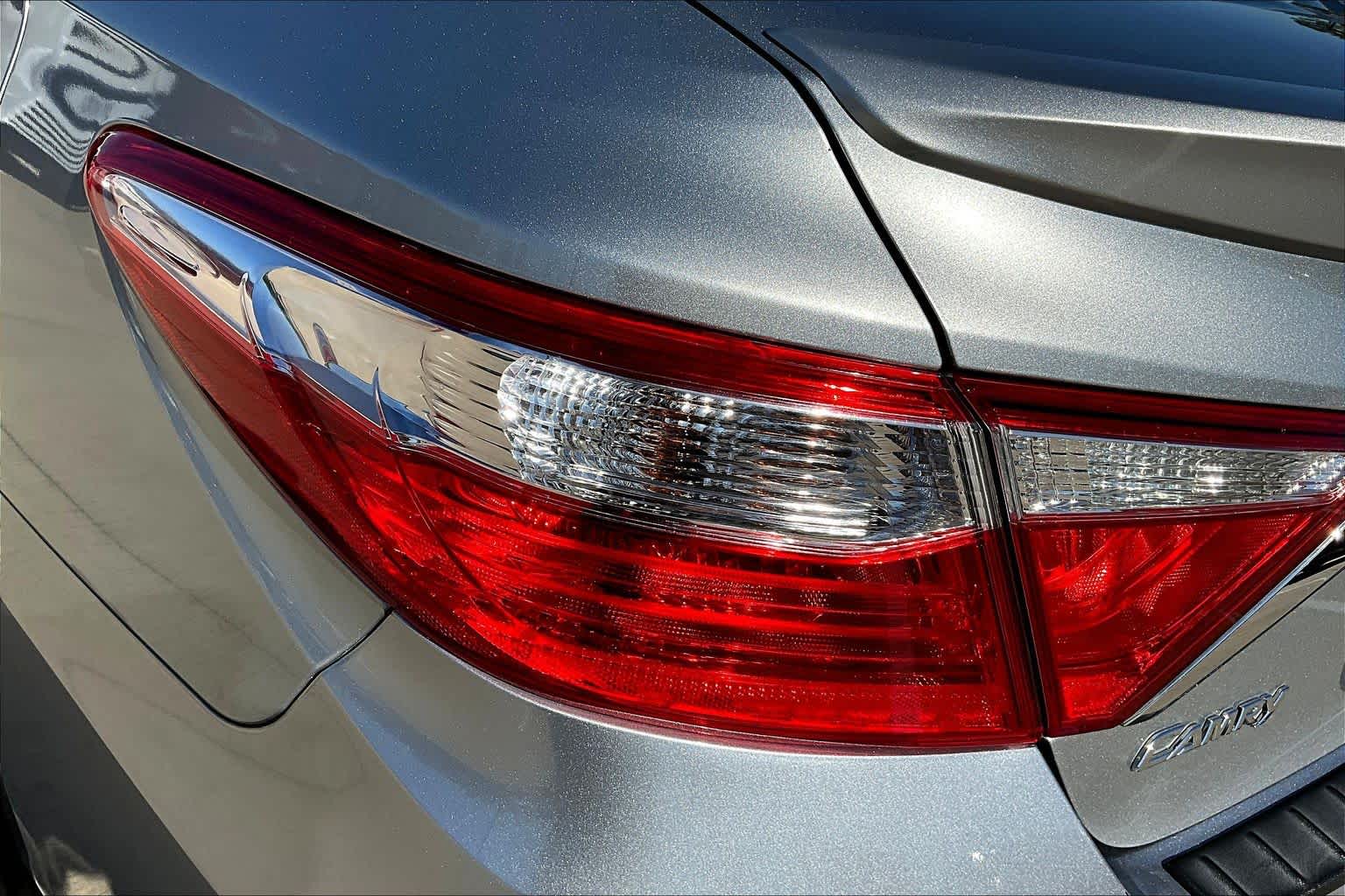 2017 Toyota Camry XLE V6 Celestial Silver Metallic at Tomball Ford