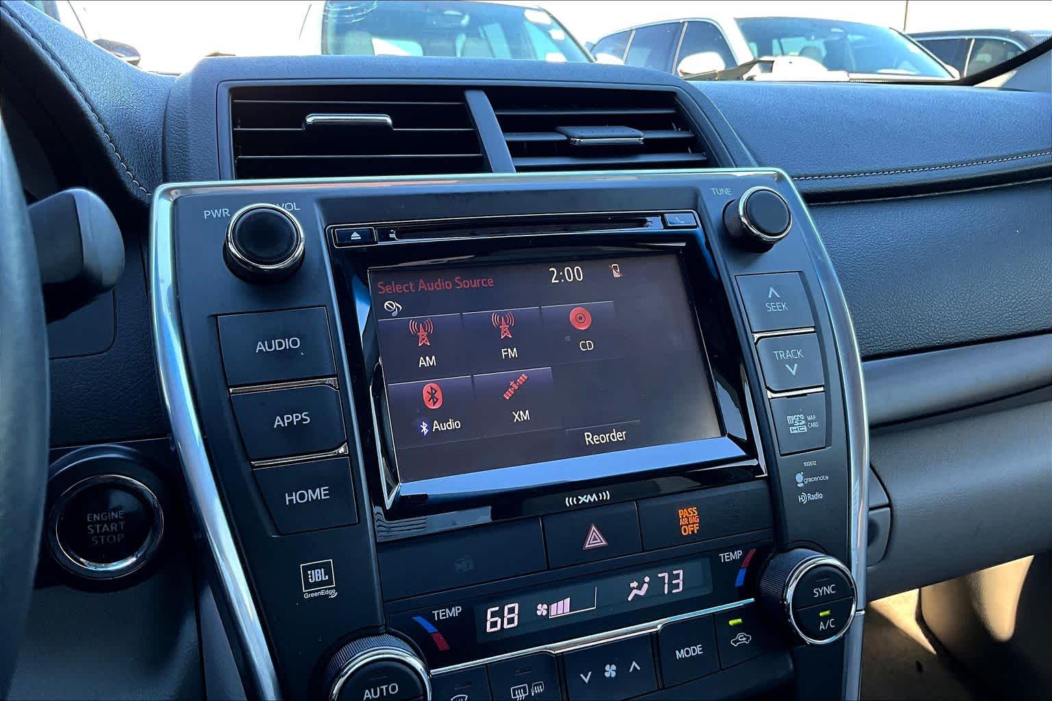 2017 Toyota Camry XLE V6 Celestial Silver Metallic at Tomball Ford