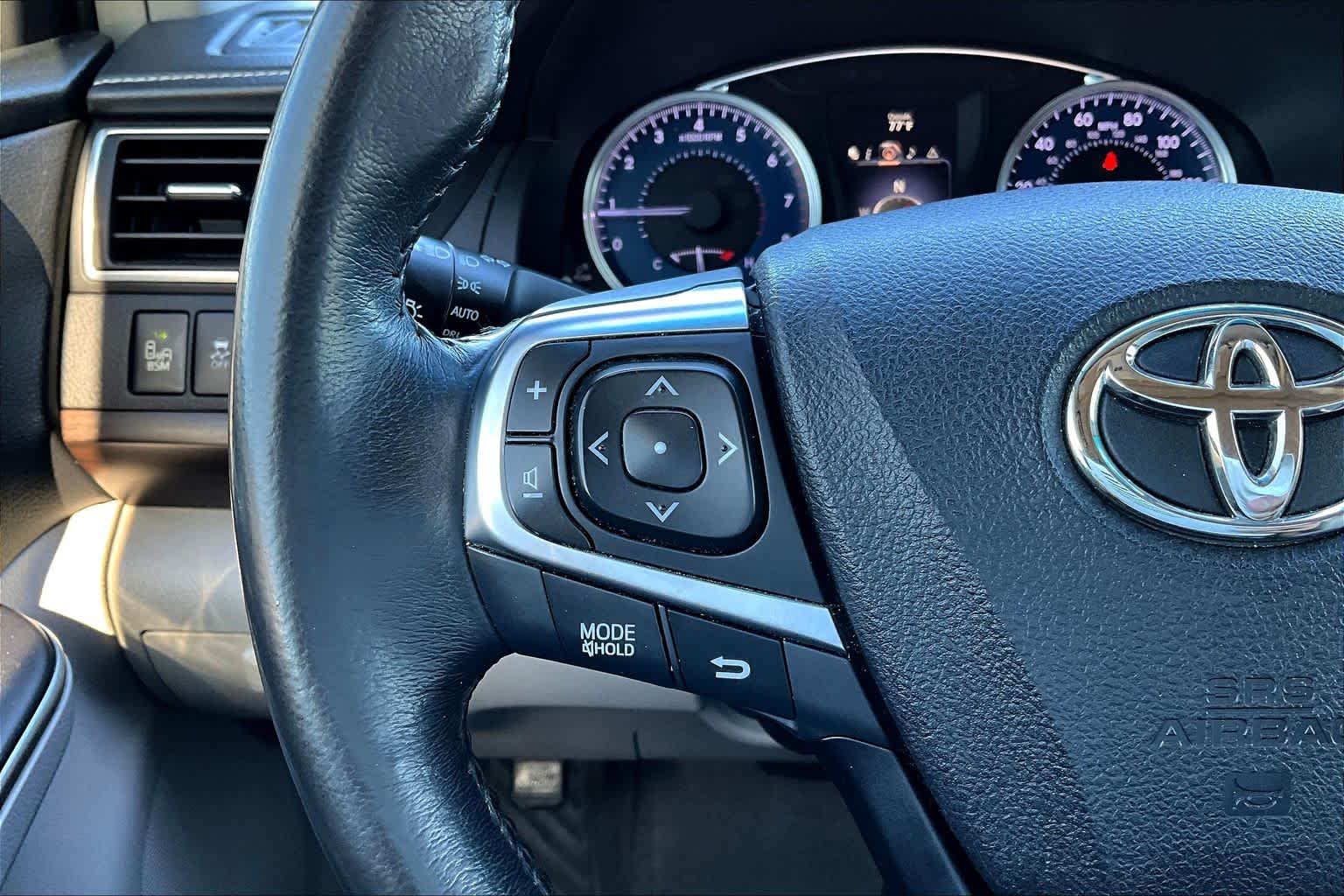 2017 Toyota Camry XLE V6 Celestial Silver Metallic at Tomball Ford