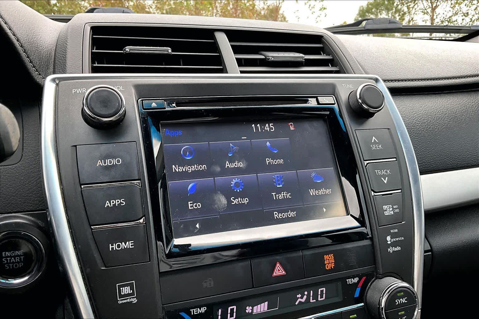 2015 Toyota Camry XSE Ruby Flare Pearl at AutoNation Toyota Gulf Fwy