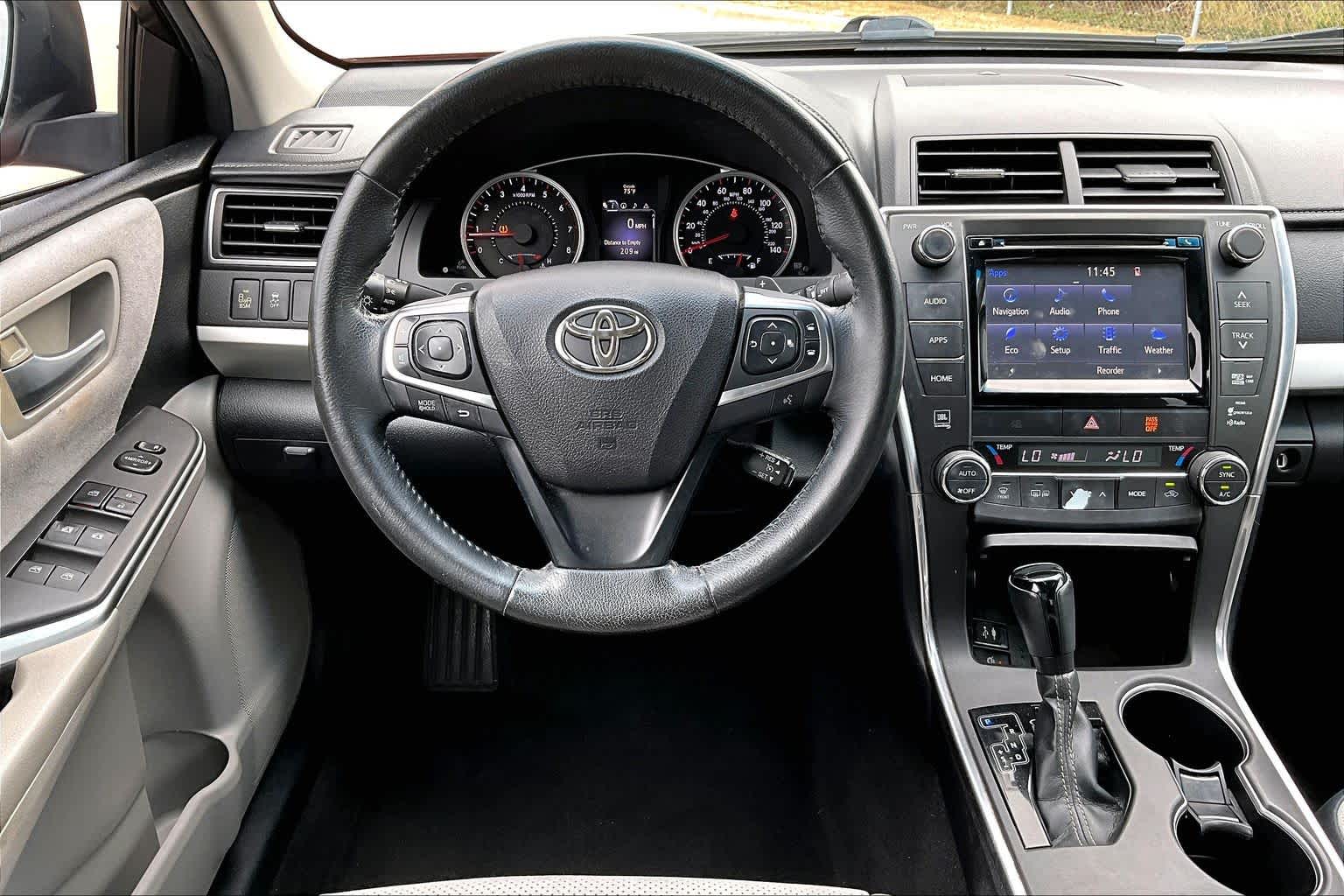 2015 Toyota Camry XSE Ruby Flare Pearl at AutoNation Toyota Gulf Fwy