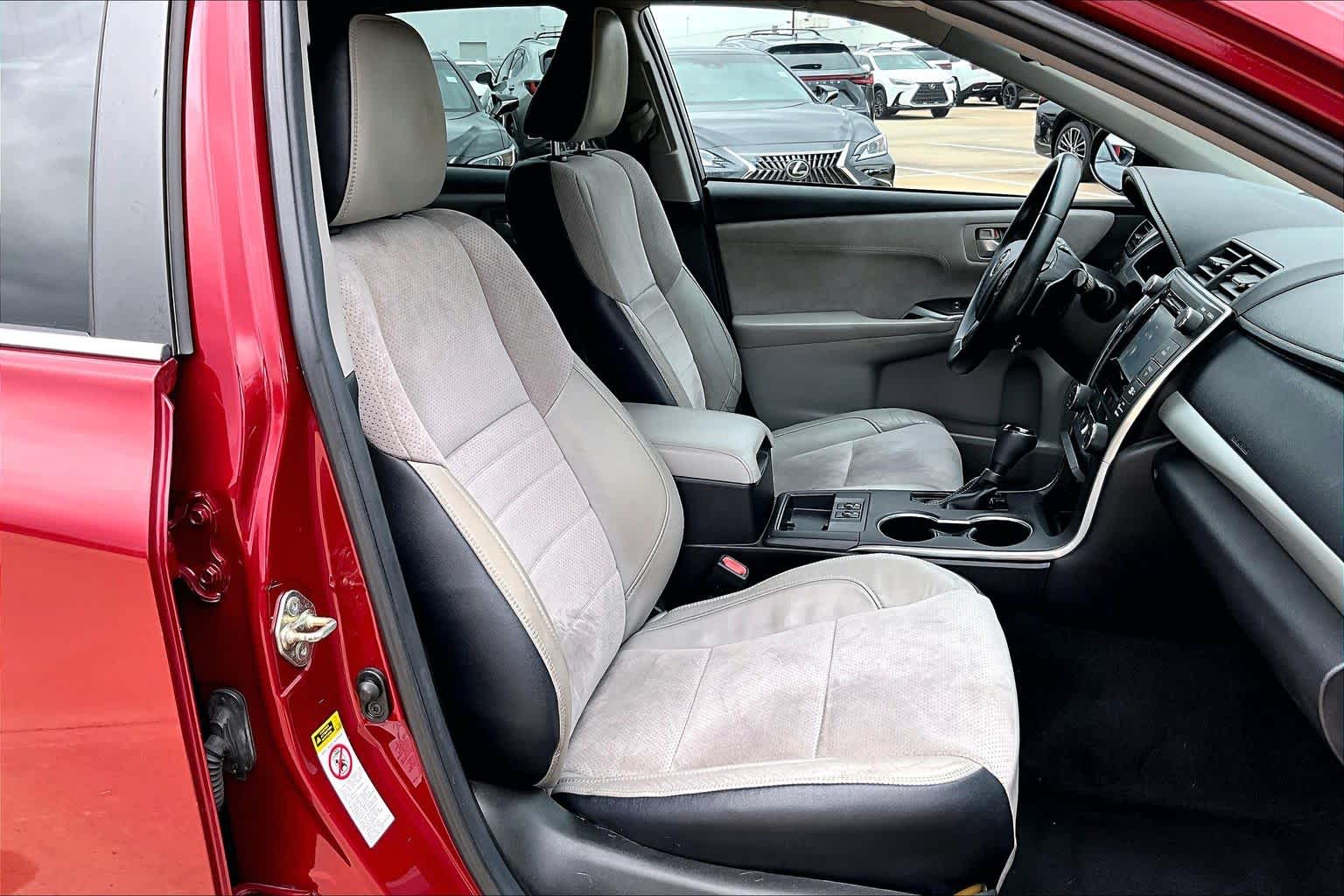 2015 Toyota Camry XSE Ruby Flare Pearl at AutoNation Toyota Gulf Fwy