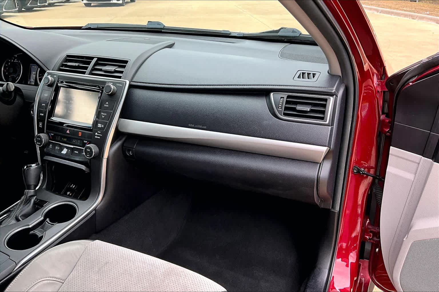 2015 Toyota Camry XSE Ruby Flare Pearl at AutoNation Toyota Gulf Fwy