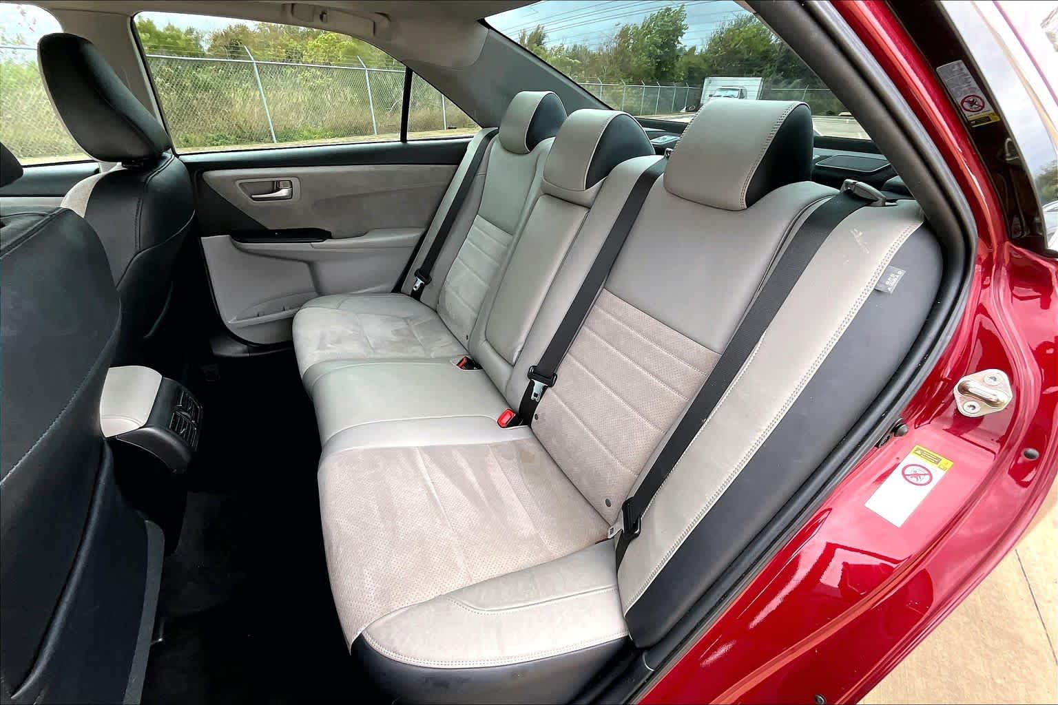 2015 Toyota Camry XSE Ruby Flare Pearl at AutoNation Toyota Gulf Fwy