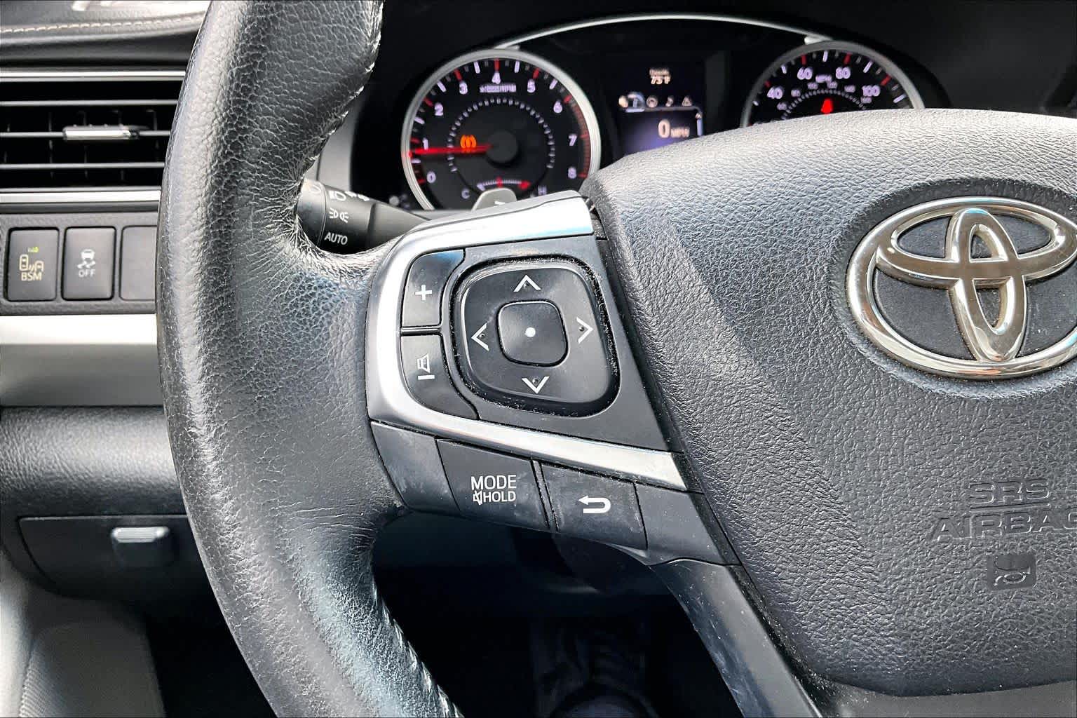 2015 Toyota Camry XSE Ruby Flare Pearl at AutoNation Toyota Gulf Fwy