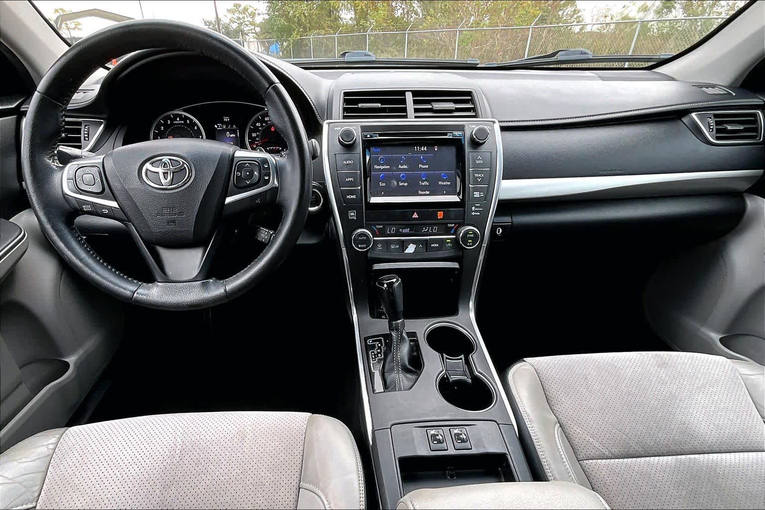 2015 Toyota Camry XSE Ruby Flare Pearl at AutoNation Toyota Gulf Fwy