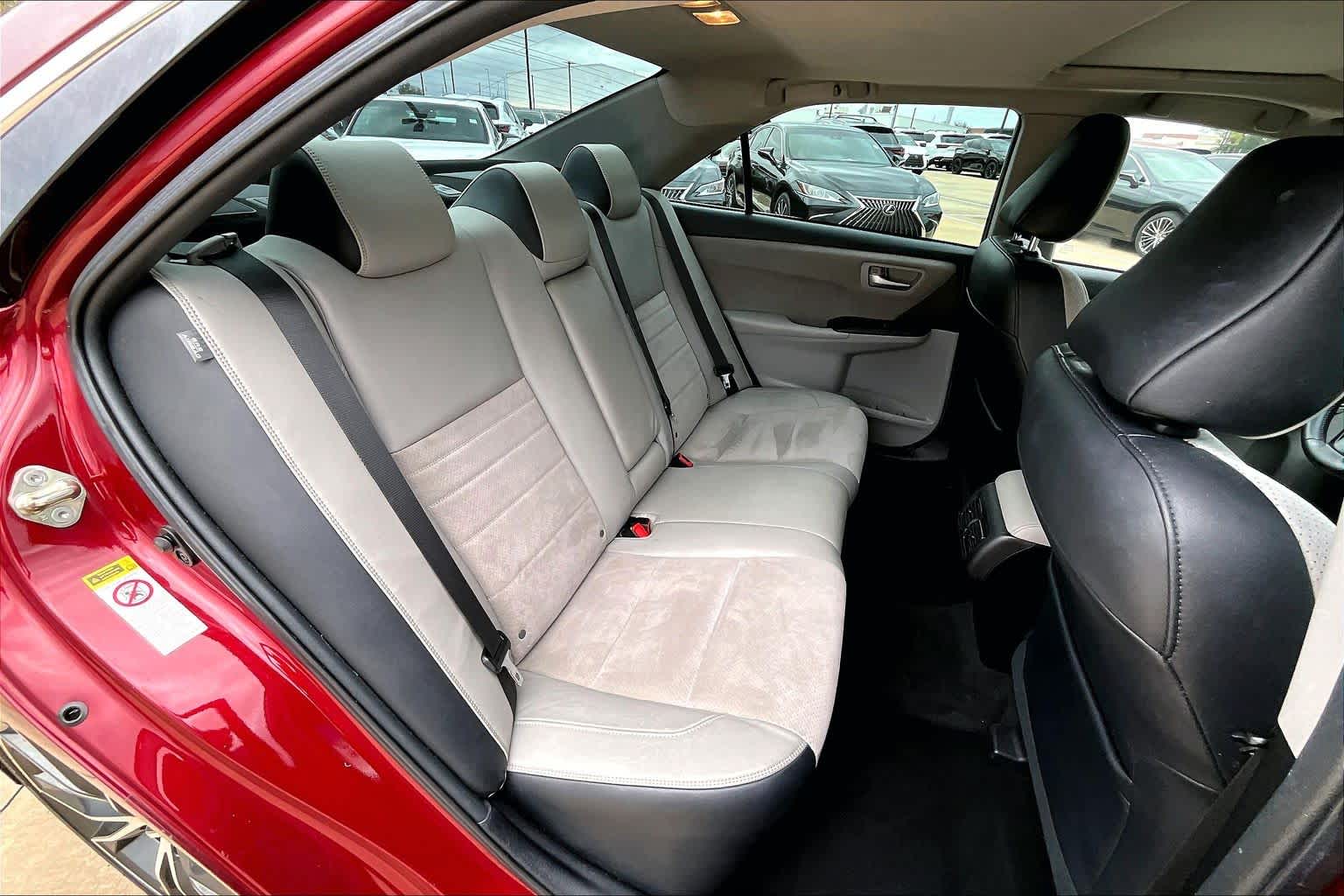 2015 Toyota Camry XSE Ruby Flare Pearl at AutoNation Toyota Gulf Fwy