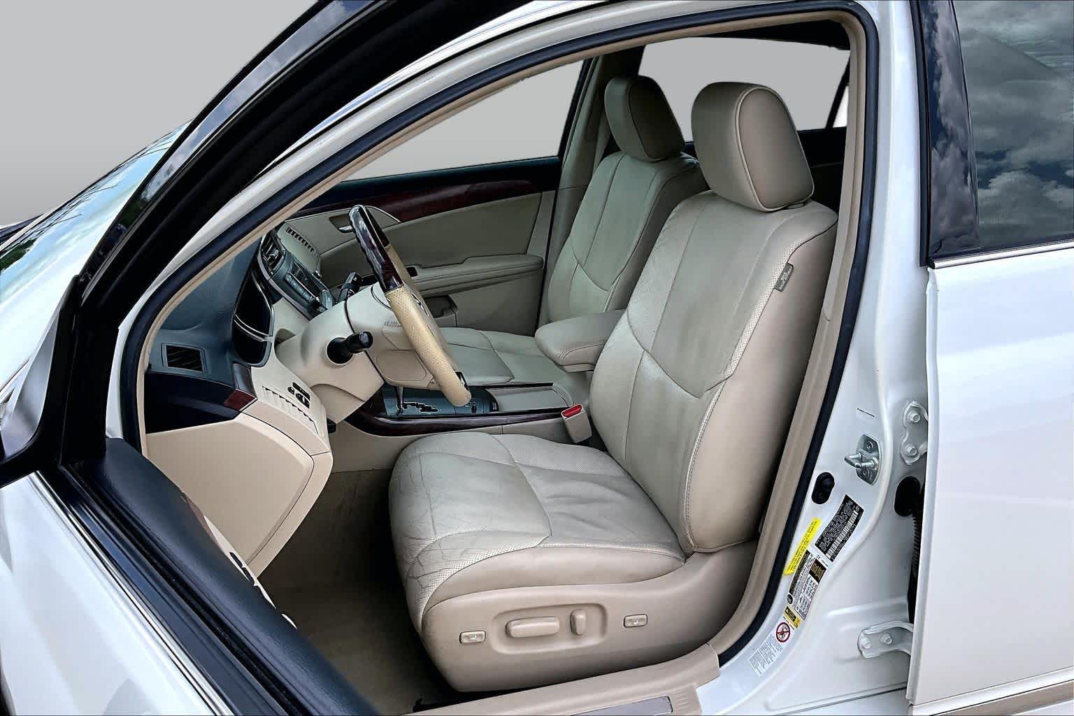 2012 Toyota Avalon Limited Blizzard Pearl at Sterling McCall Nissan