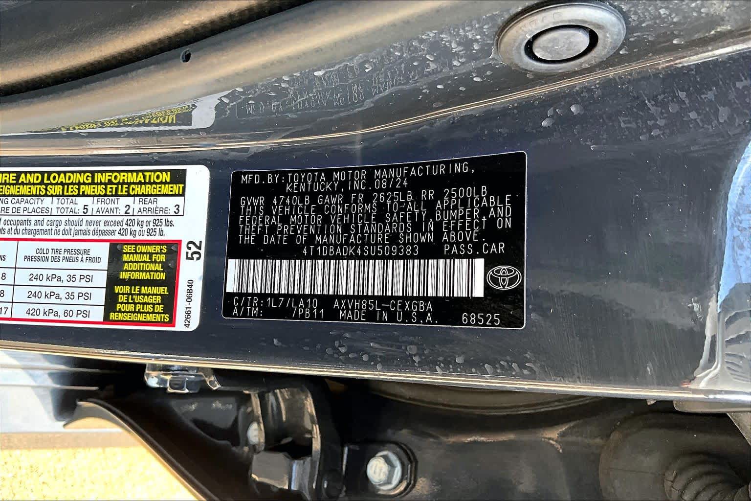 2025 Toyota Camry XLE Underground at Tomball Chrysler Dodge Jeep Ram