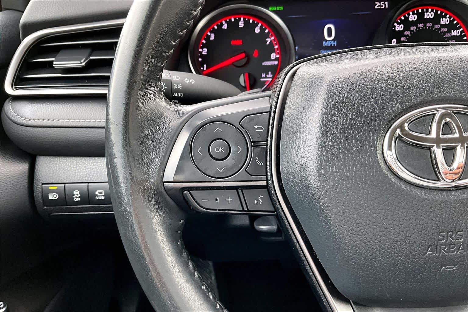 2024 Toyota Camry XSE V6 Celestial Silver Metallic/Midnight Black Metallic at Lexus Southwest Houston