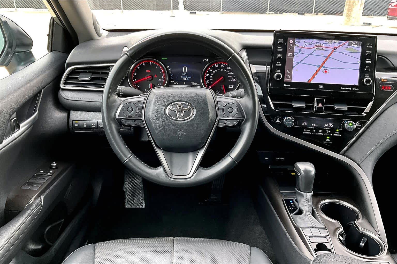 2024 Toyota Camry XSE V6 Celestial Silver Metallic/Midnight Black Metallic at Lexus Southwest Houston