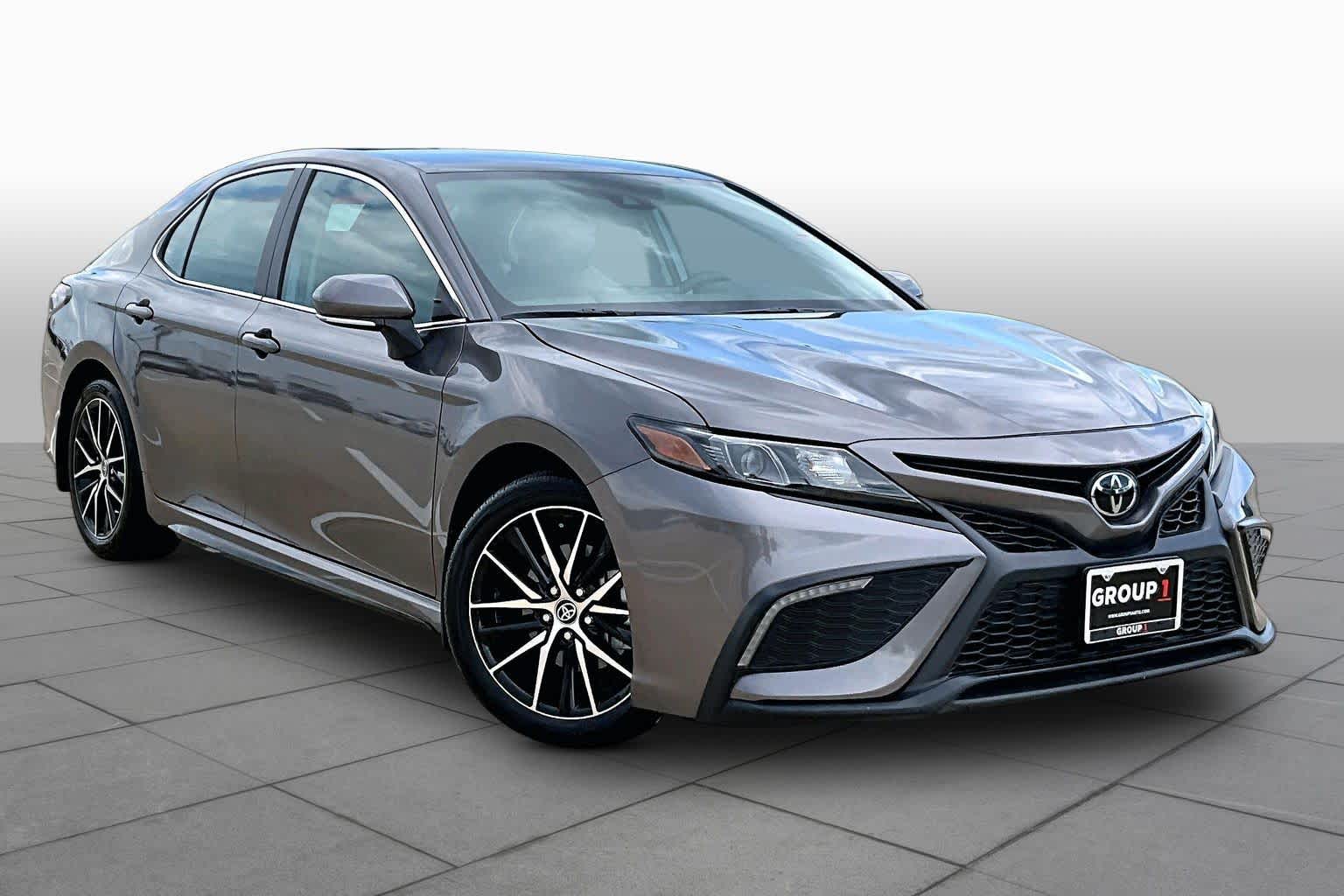 2024 Toyota Camry SE Predawn Gray Mica at Texan GMC Buick