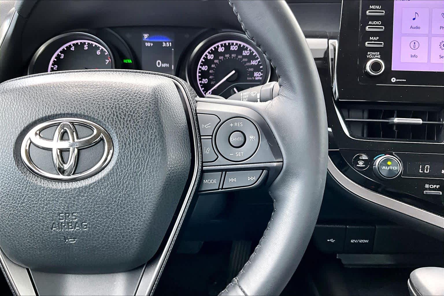 2024 Toyota Camry SE Predawn Gray Mica at Texan GMC Buick