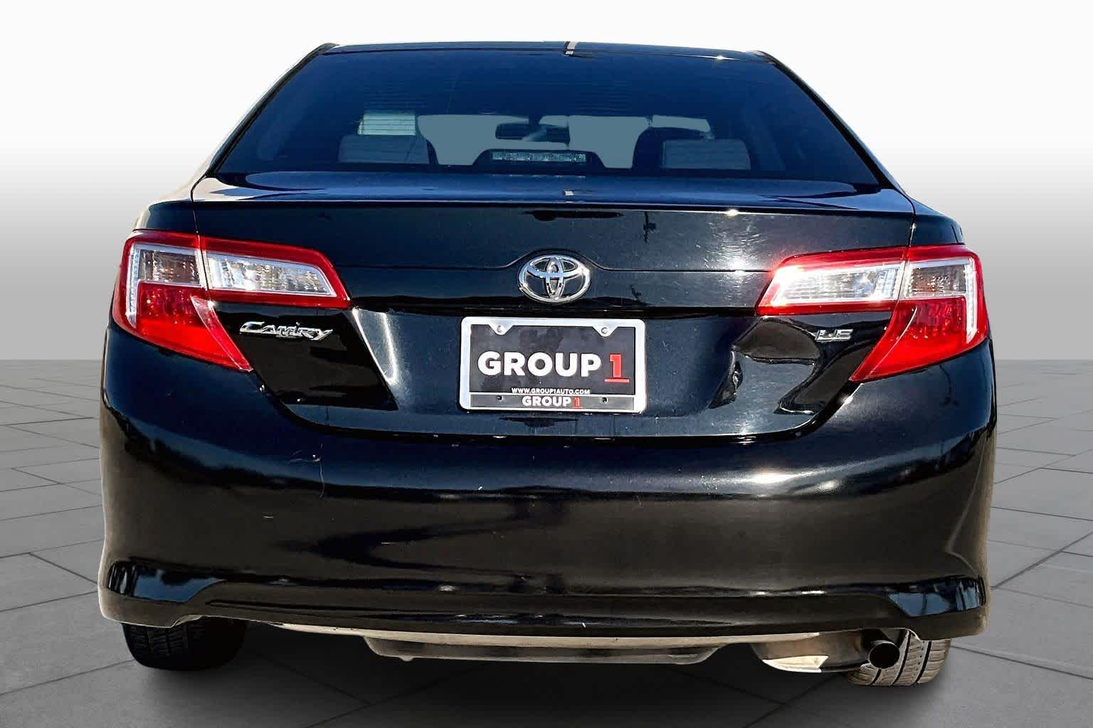 2013 Toyota Camry LE Attitude Black Metallic at Lexus Southwest Houston
