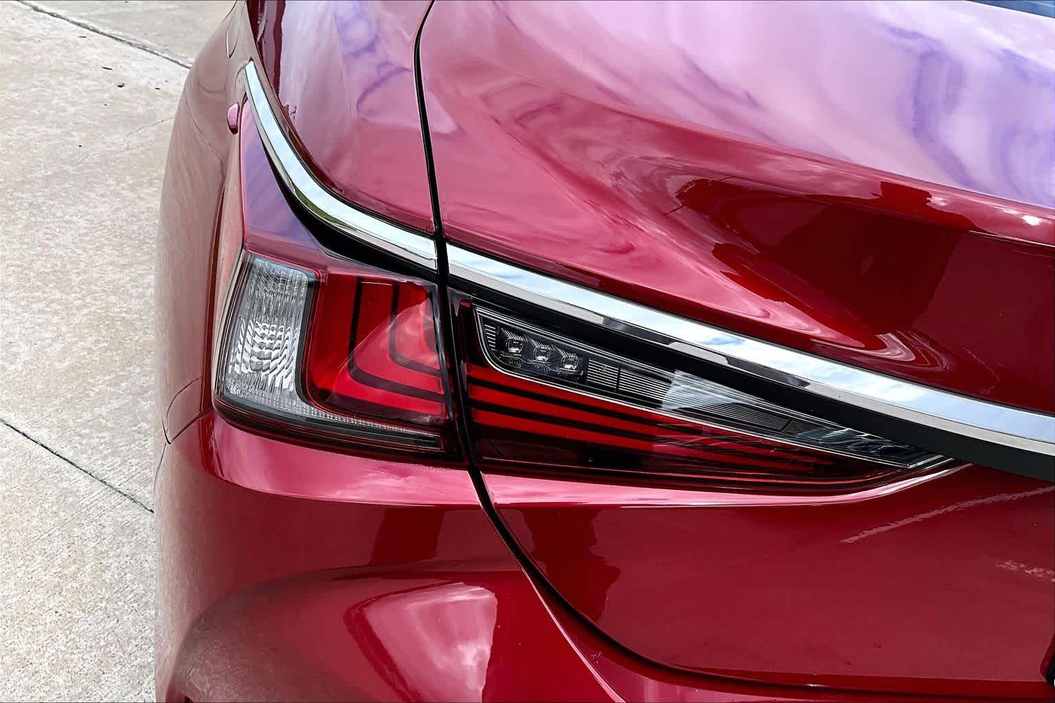 2019 Lexus ES Luxury  Matador Red Mica at Lexus Southwest Houston
