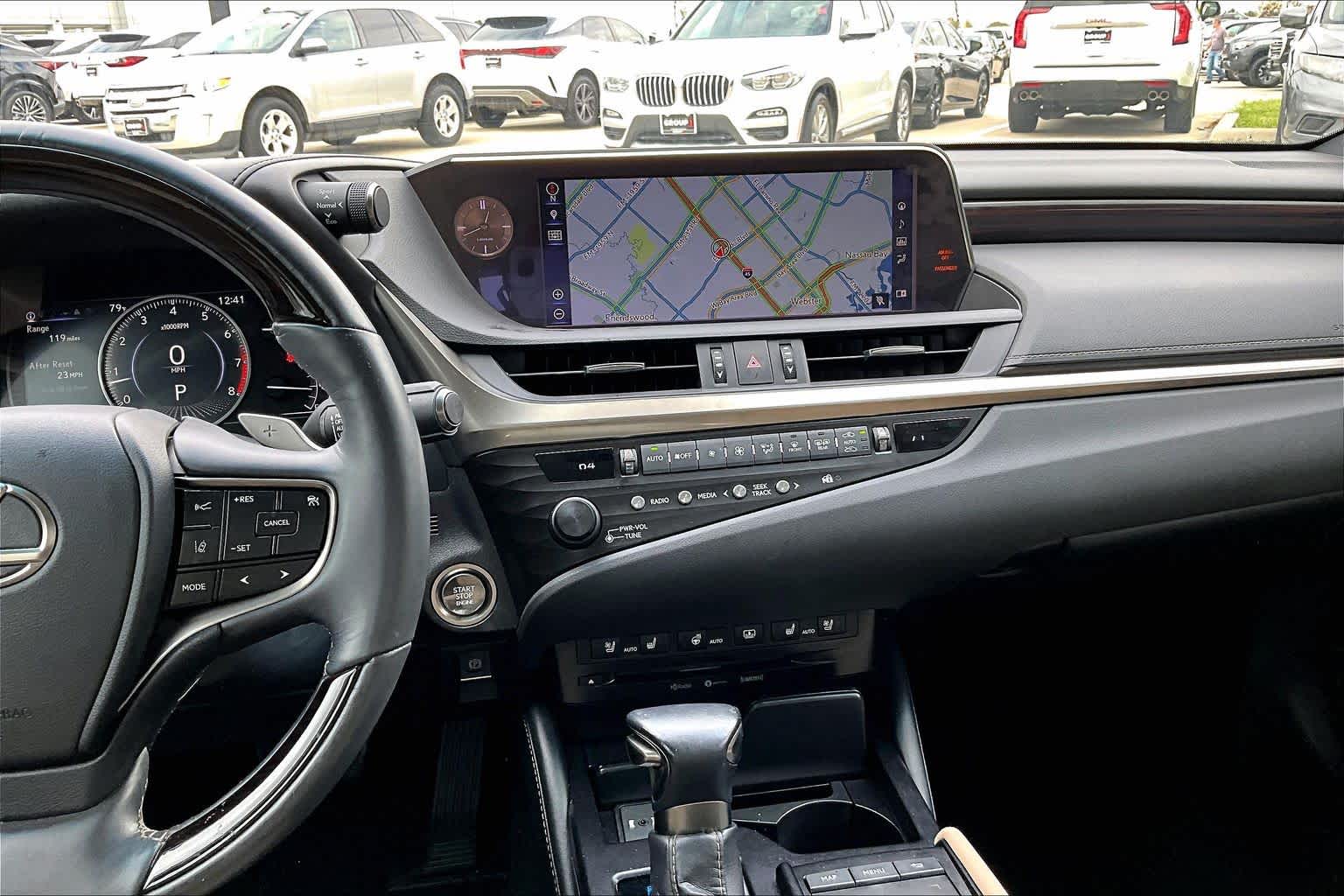 2019 Lexus ES Luxury  Matador Red Mica at Lexus Southwest Houston