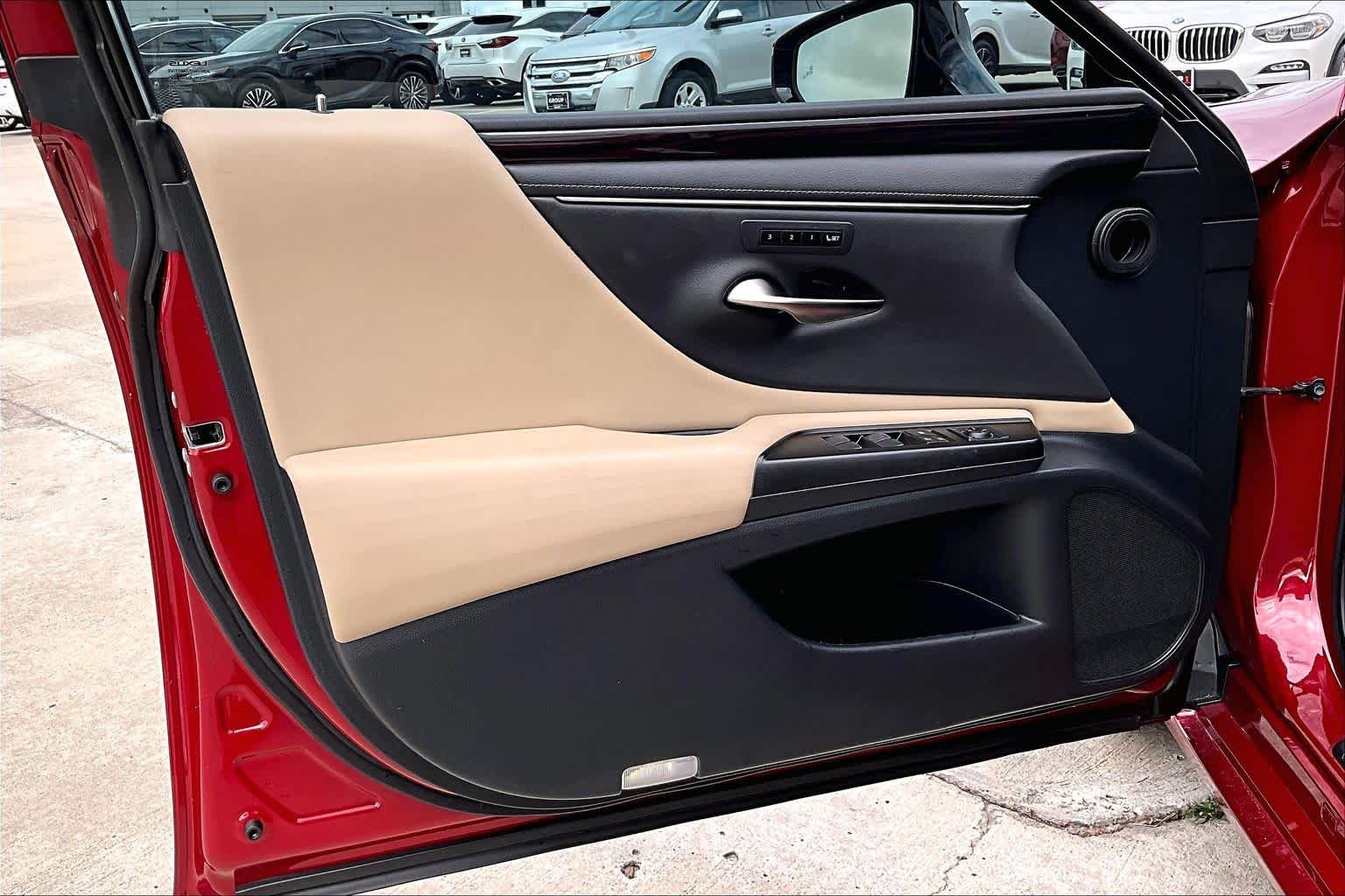 2019 Lexus ES Luxury  Matador Red Mica at Lexus Southwest Houston