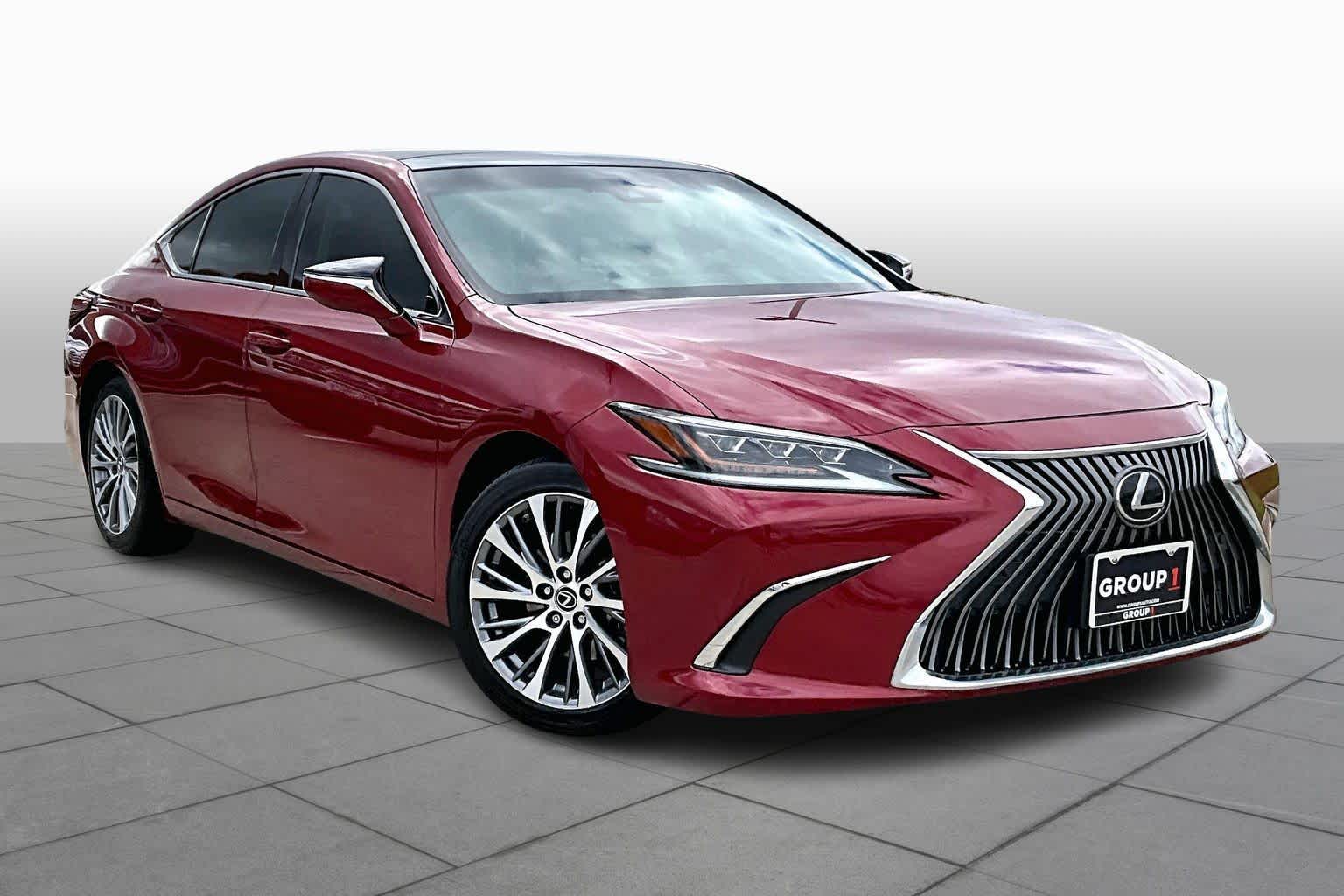 2019 Lexus ES Luxury  Matador Red Mica at Lexus Southwest Houston