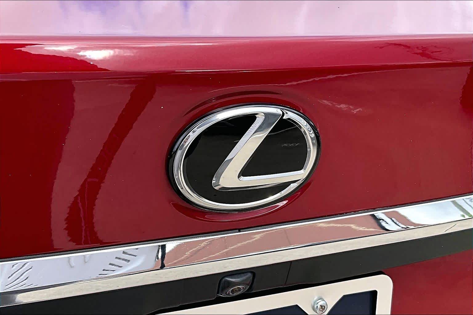 2019 Lexus ES Luxury  Matador Red Mica at Lexus Southwest Houston