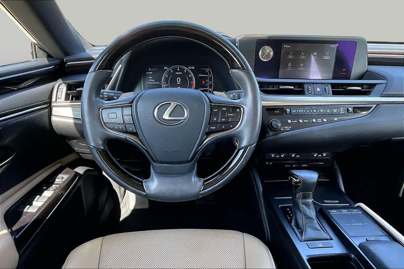 2019 Lexus ES 350  Eminent White Pearl at Lexus of Clear Lake