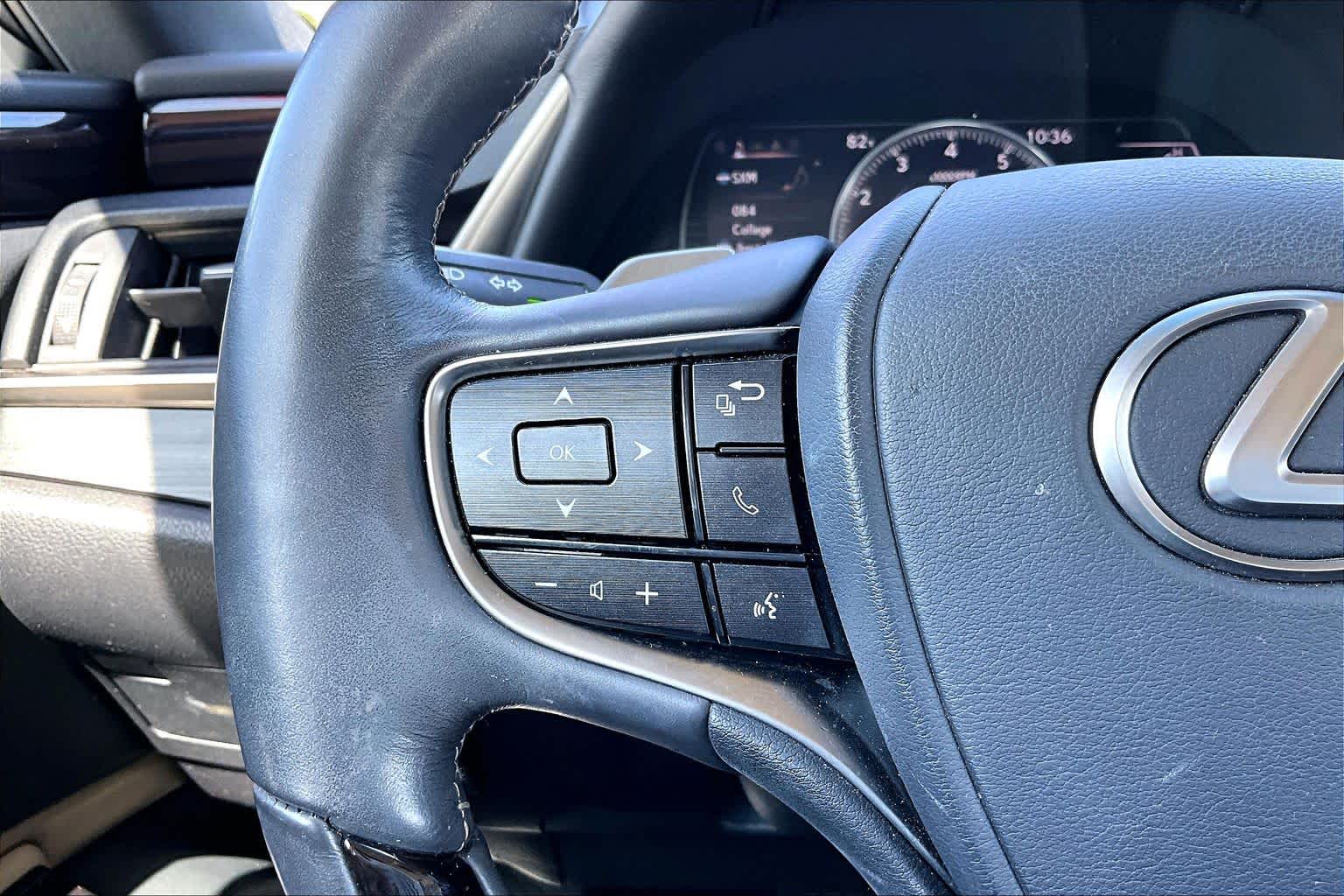 2019 Lexus ES 350  Eminent White Pearl at Lexus of Clear Lake