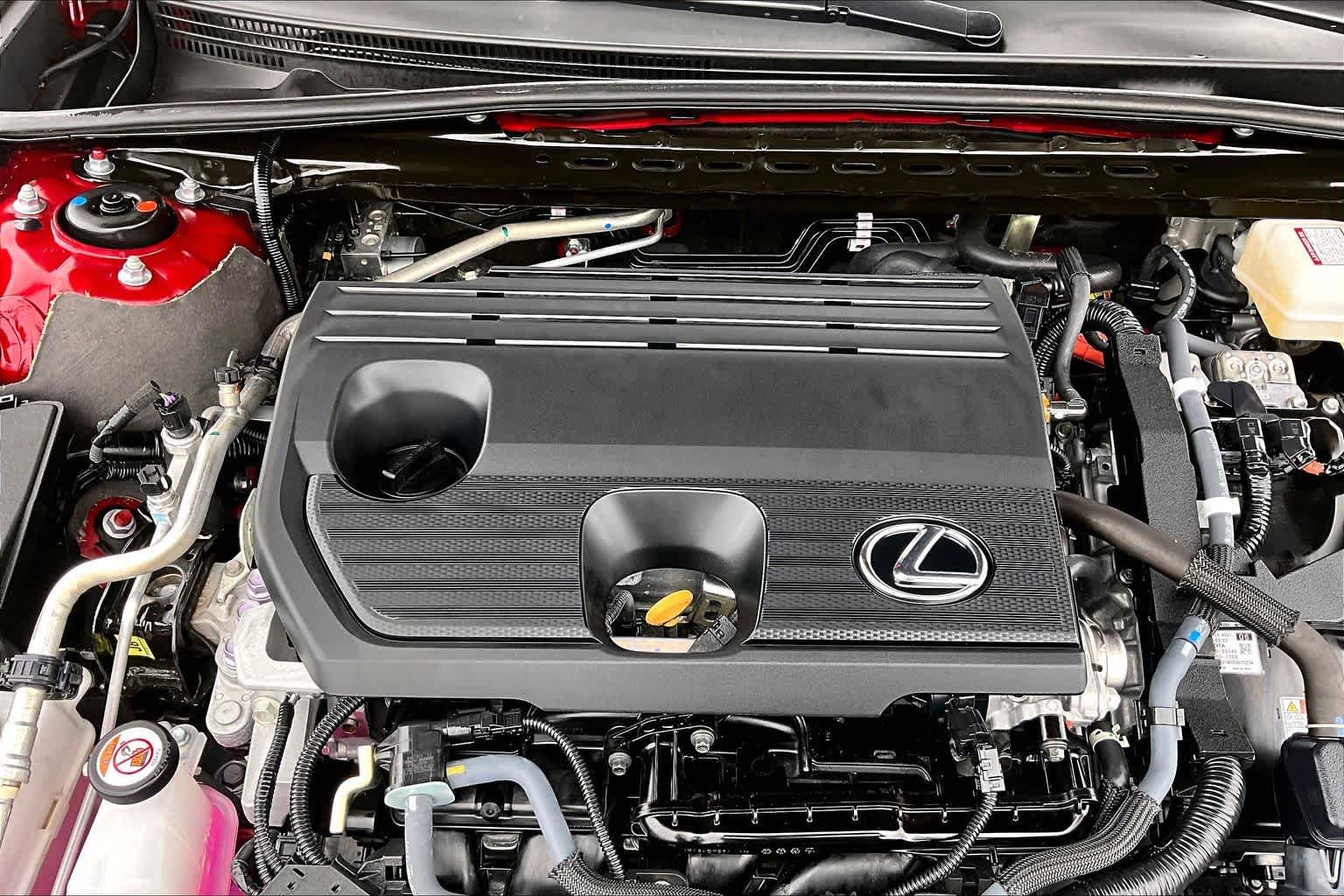 2025 Lexus ES 300h  Matador Red Mica at Lexus of Clear Lake