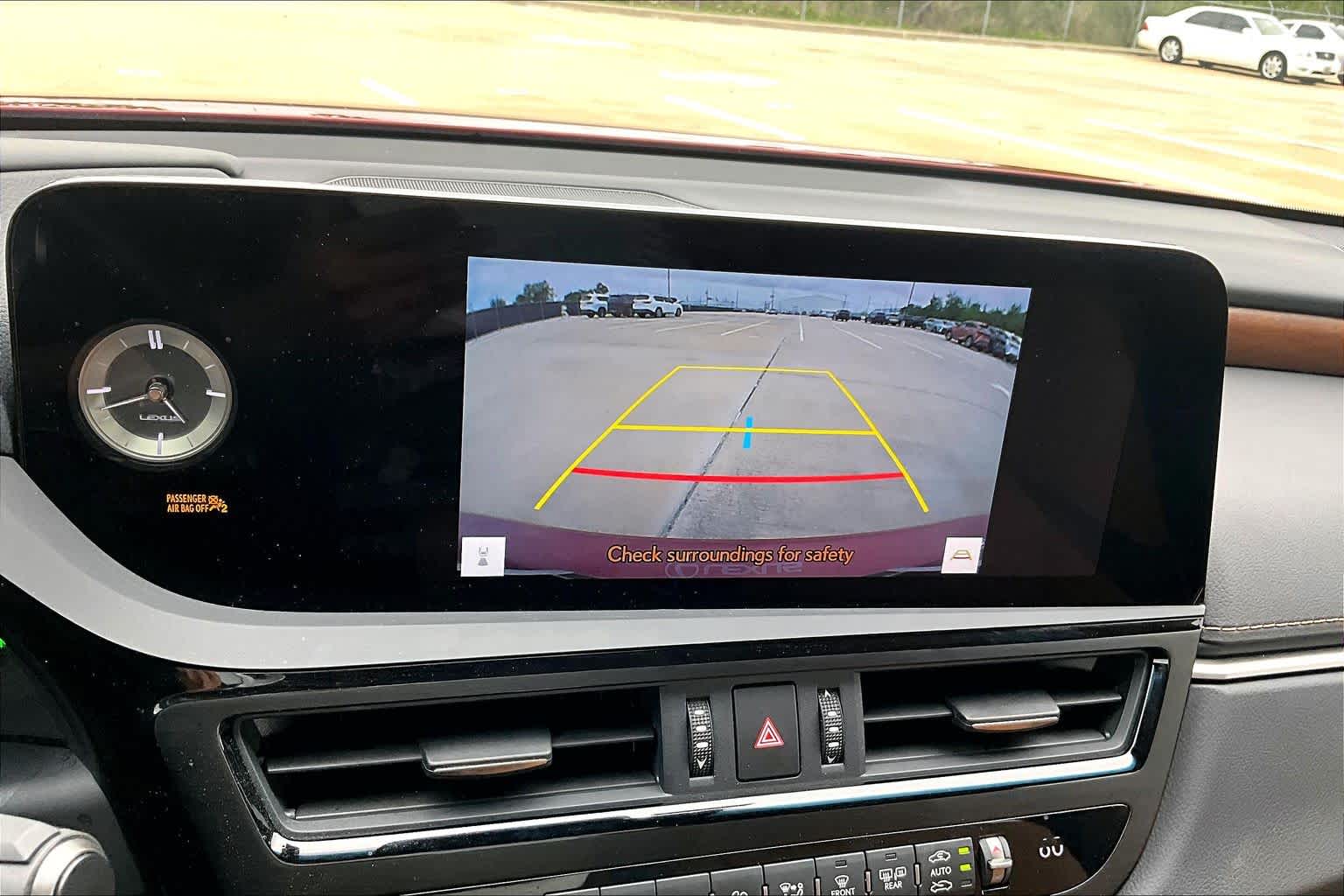 2025 Lexus ES 300h  Matador Red Mica at Lexus of Clear Lake