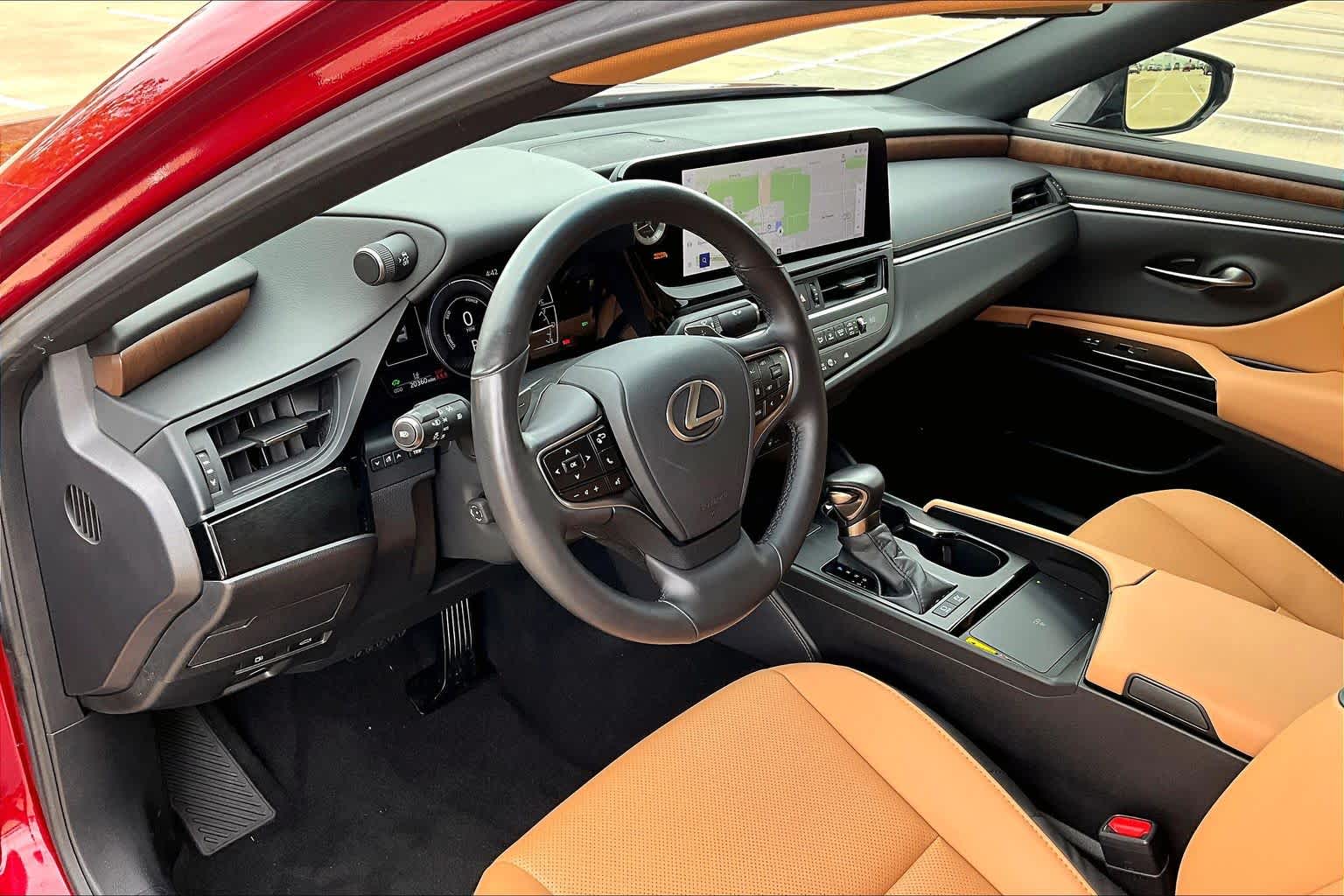 2025 Lexus ES 300h  Matador Red Mica at Lexus of Clear Lake