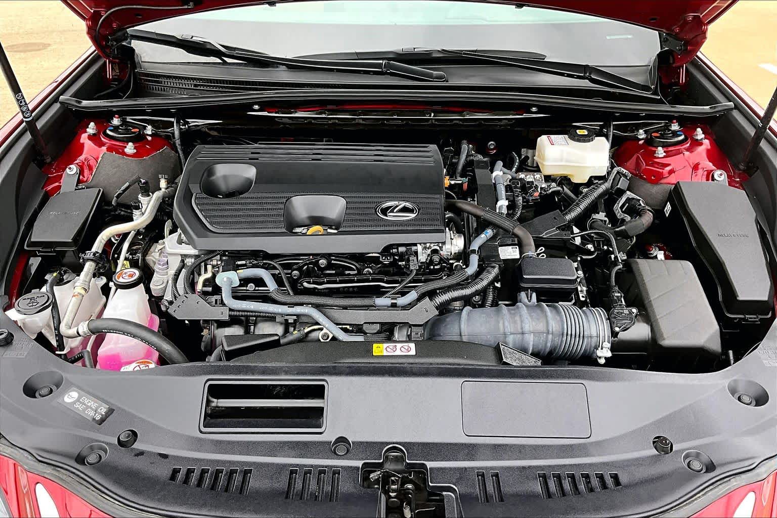 2025 Lexus ES 300h  Matador Red Mica at Lexus of Clear Lake