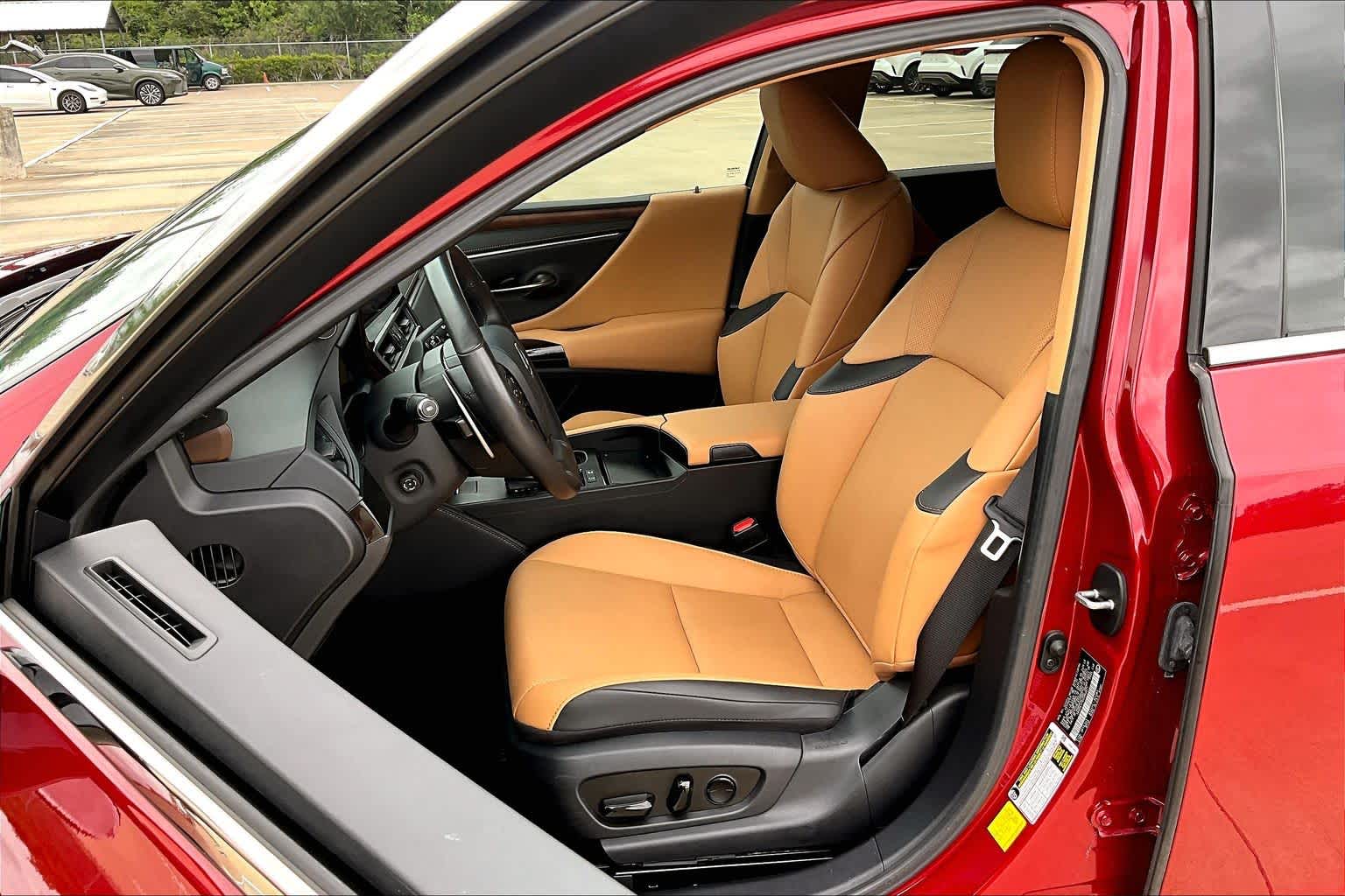 2025 Lexus ES 300h  Matador Red Mica at Lexus of Clear Lake