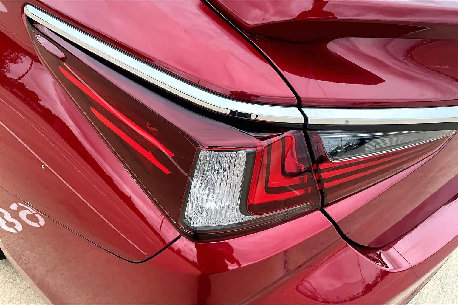 2025 Lexus ES 300h  Matador Red Mica at Lexus of Clear Lake