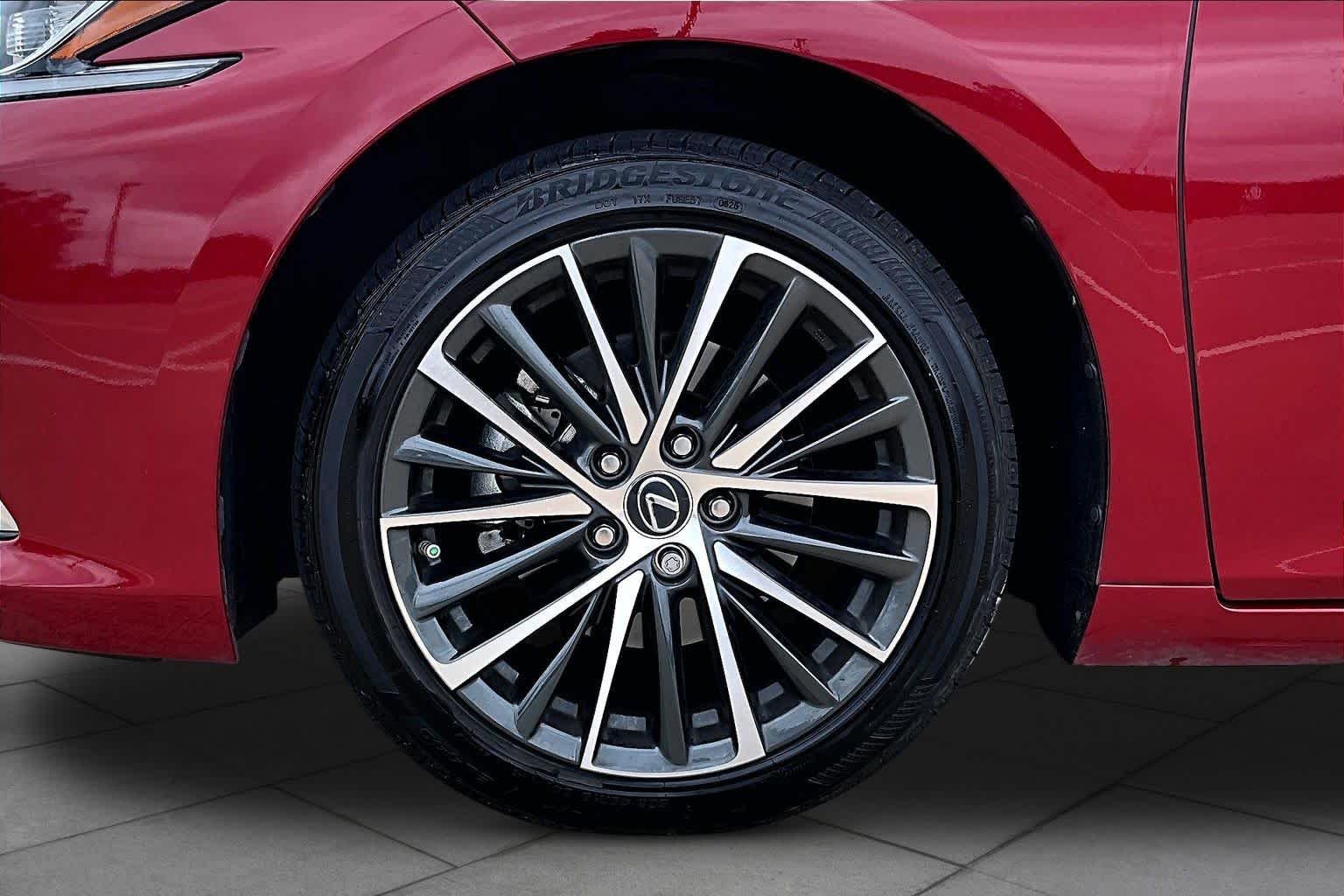 2025 Lexus ES 300h  Matador Red Mica at Lexus of Clear Lake