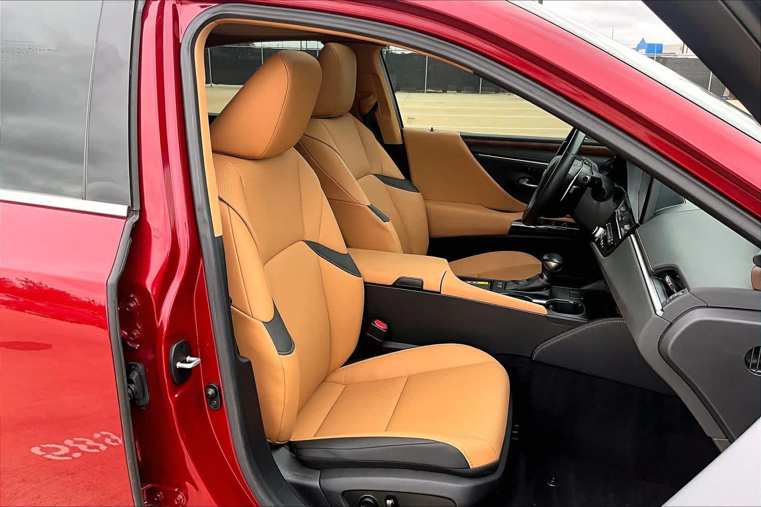 2025 Lexus ES 300h  Matador Red Mica at Lexus of Clear Lake