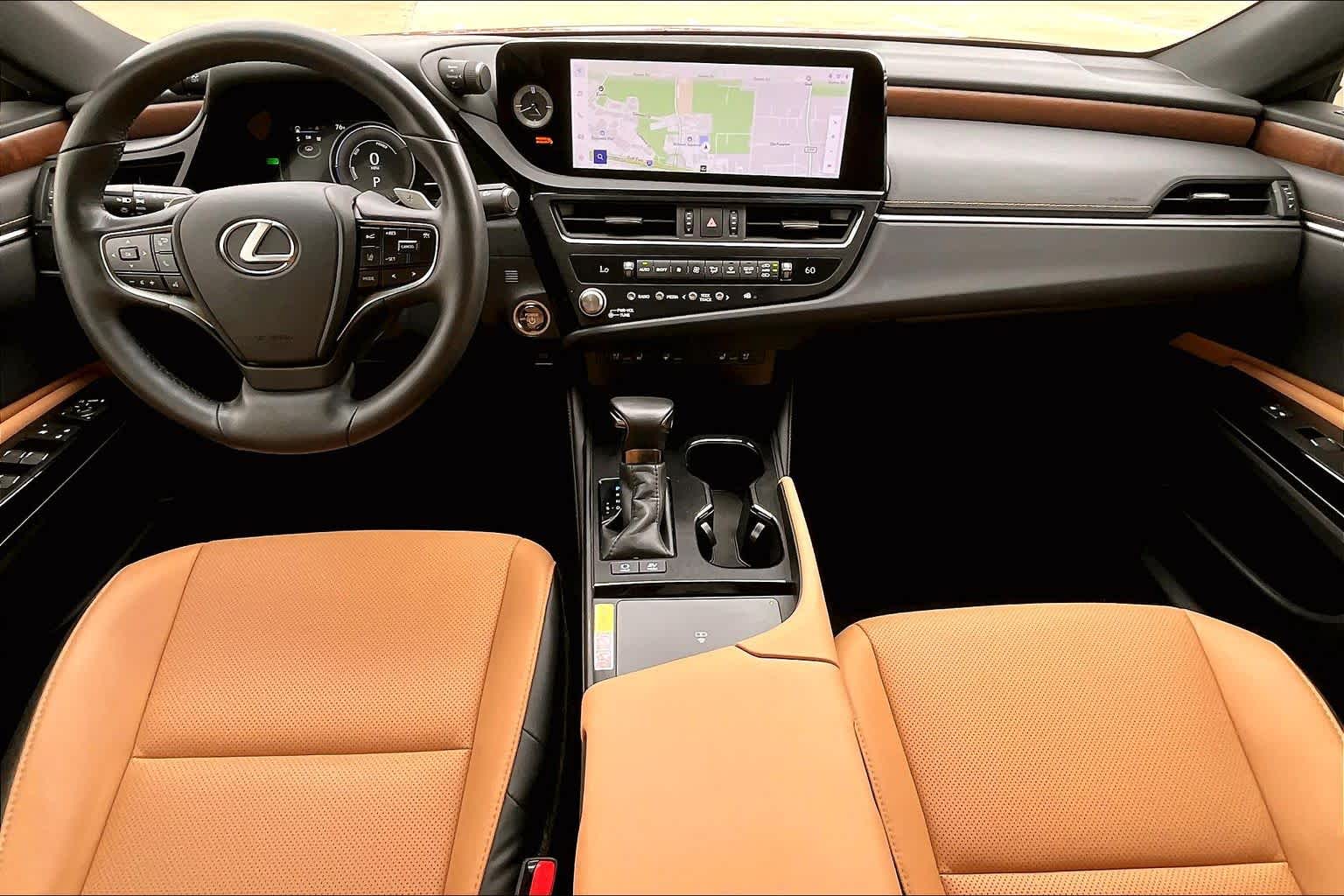 2025 Lexus ES 300h  Matador Red Mica at Lexus of Clear Lake